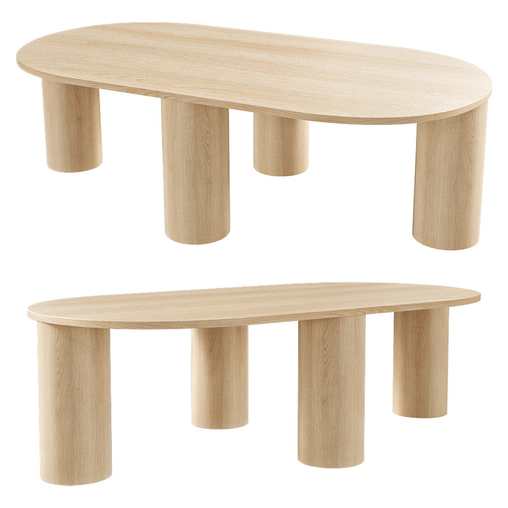 Found - Table M-PHANT Oblong 3D Model