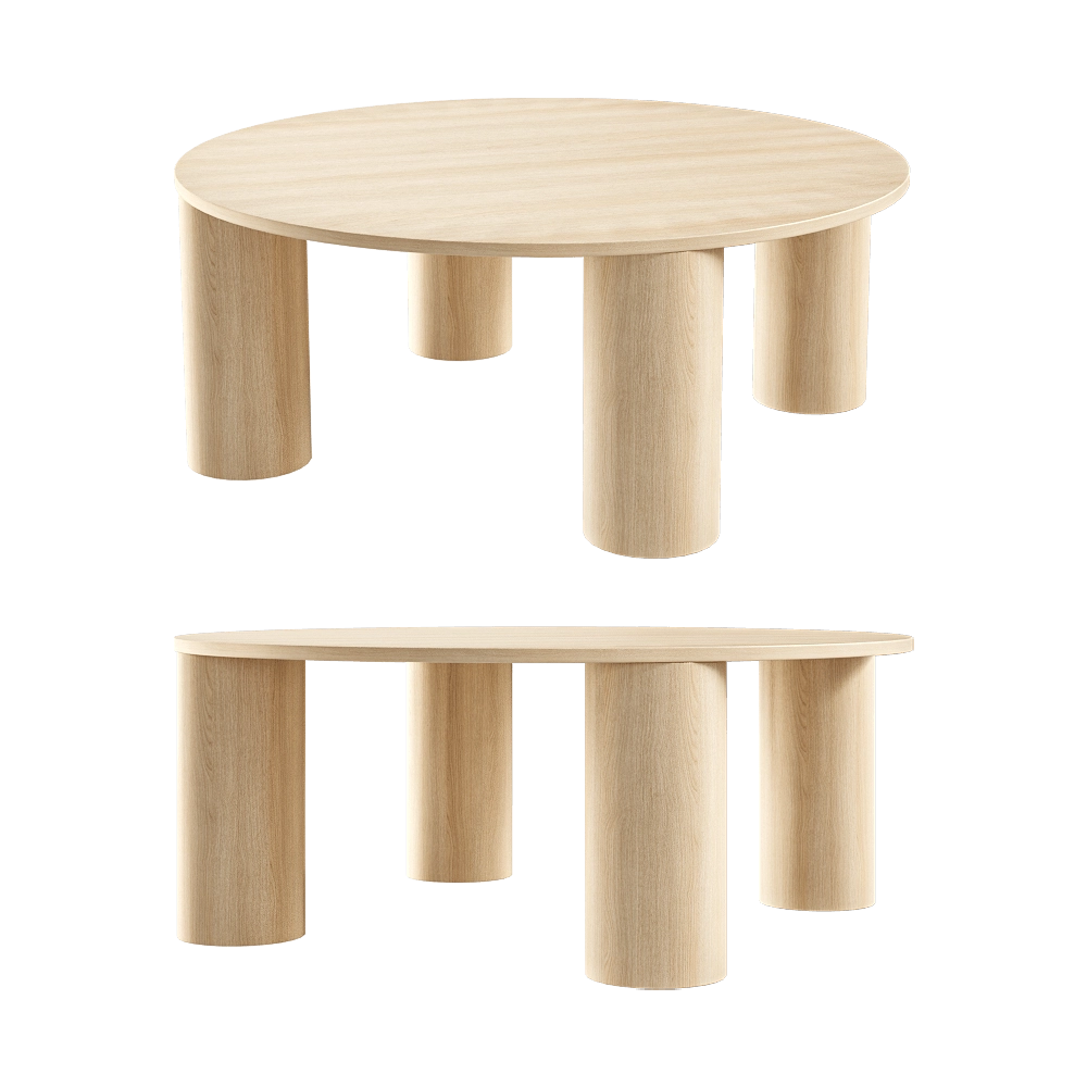 Found - Table M-PHANT Ronde 3D Model