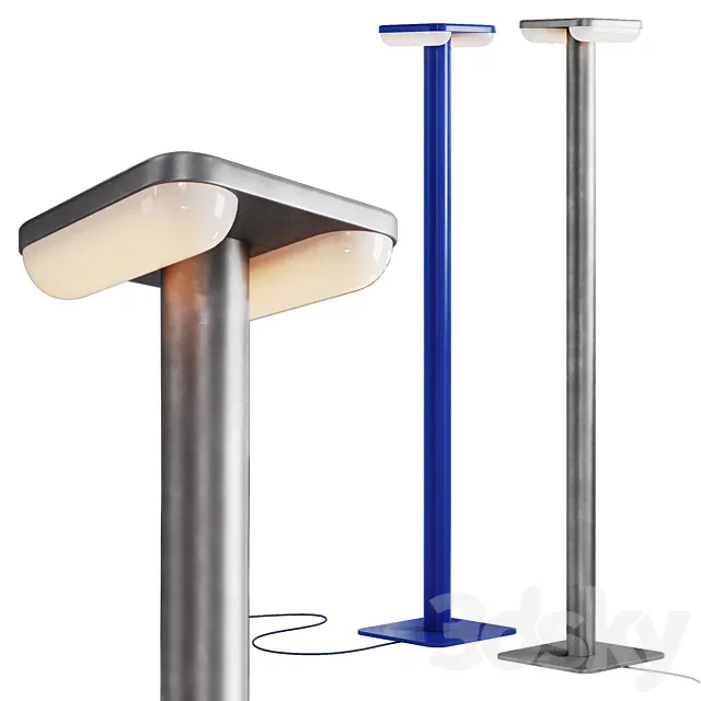 Found-Tuba lamp 3D Model