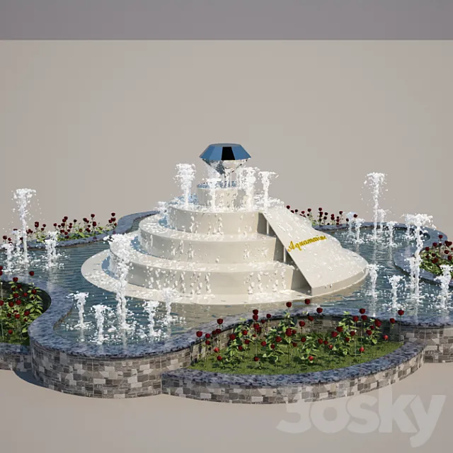 Fountain 3D Model