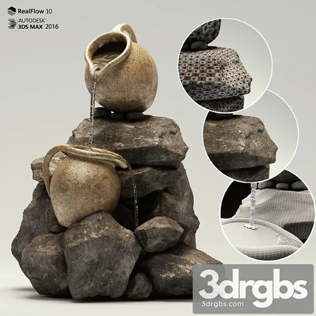 Fountain 3D Model Free