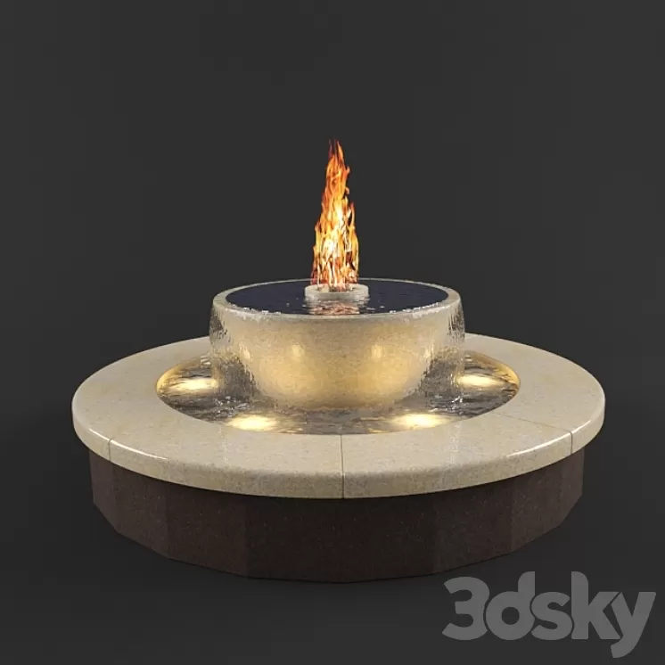 Fountain 3D Model
