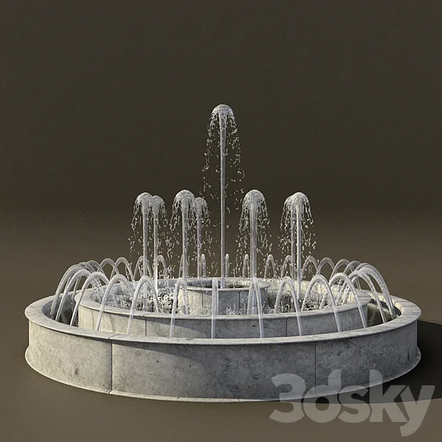 Fountain 3DModel