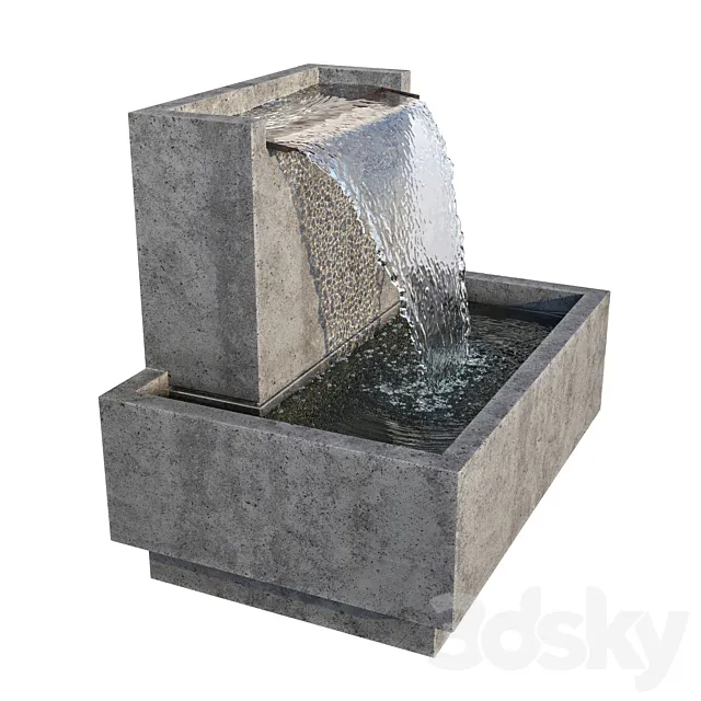 Fountain campania 3DModel