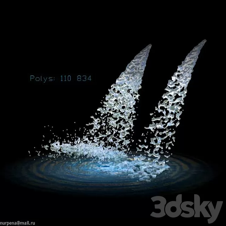 Fountain V1 3D Model