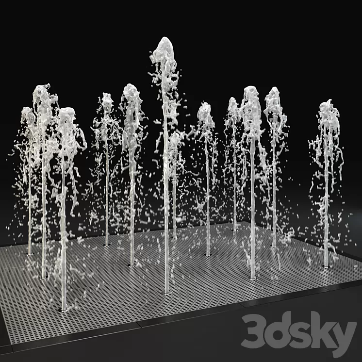 Fountain water 3D Model