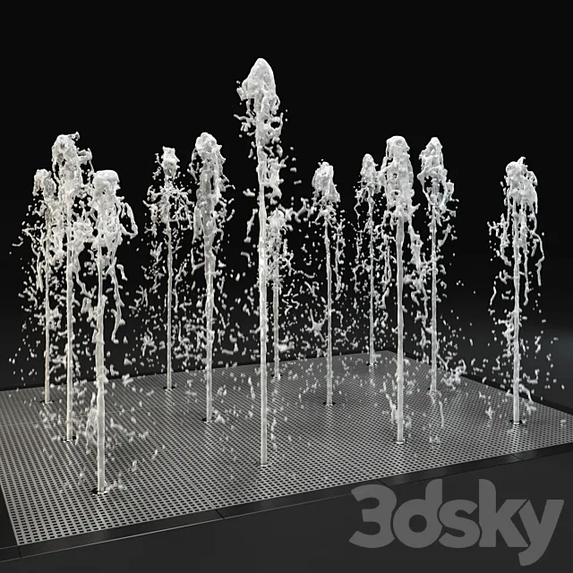 Fountain water 3DModel