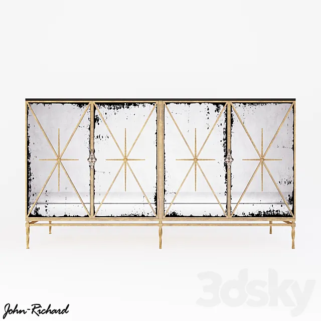 Four Door Rio Dresser 3DModel