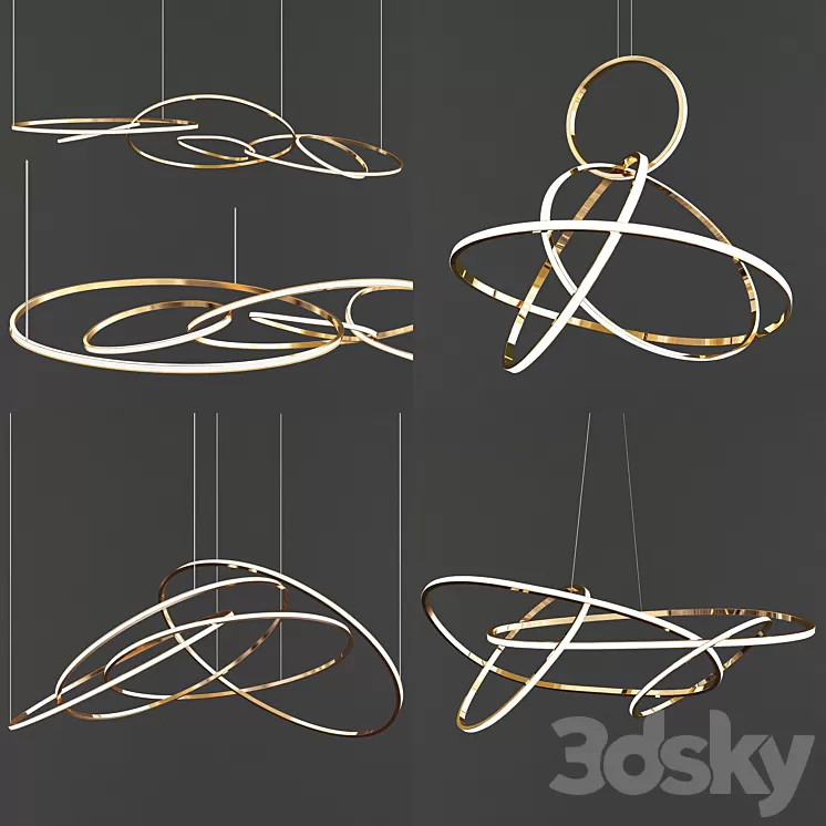 Four Exclusive Chandelier Collection_19 Niamh Barry 3D Model
