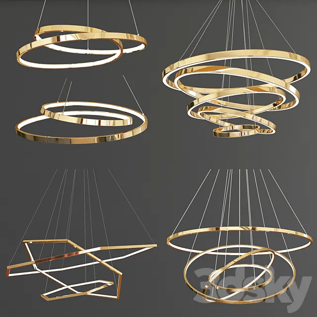 Four Exclusive Chandelier Collection_4 Free Download