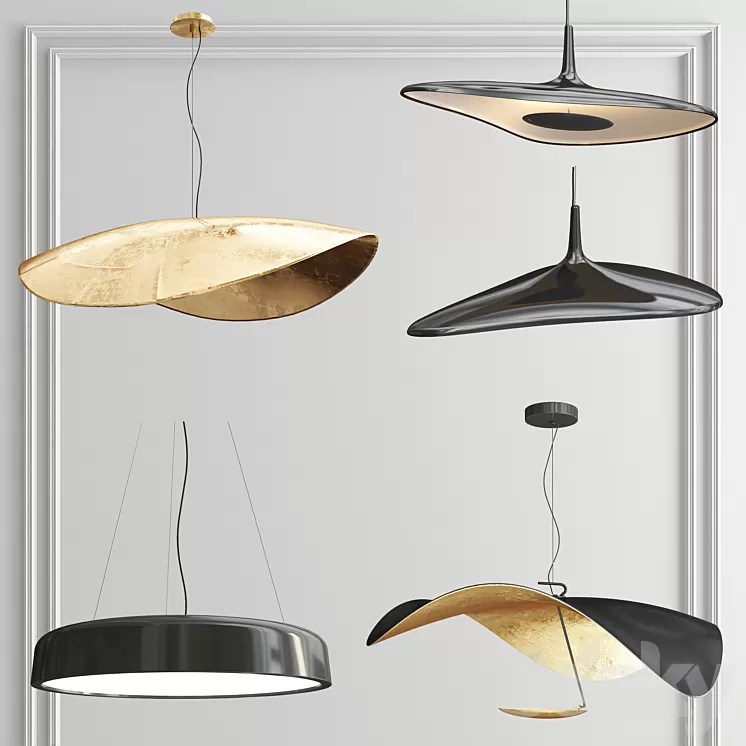 Four Exclusive Chandelier Collection_46 3D Model