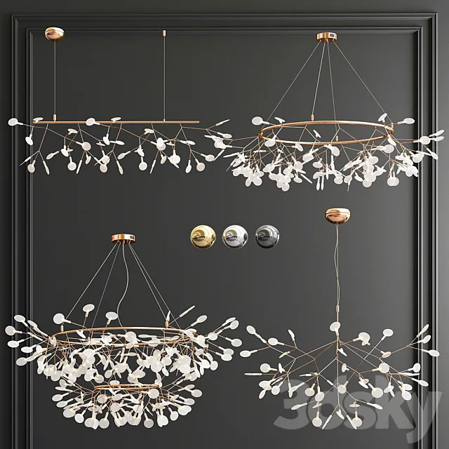 Four Exclusive Chandelier Collection_55 Moooi 3D Model
