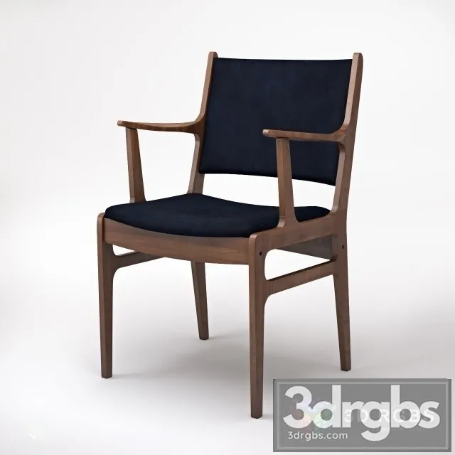 Four Hands Bina Chair 3D Model Free