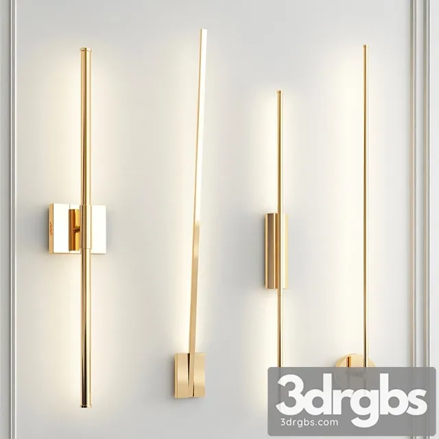 Four nice wall lights 13