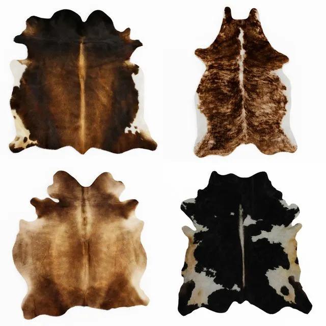 Four rugs from animal skins 05 3D Model
