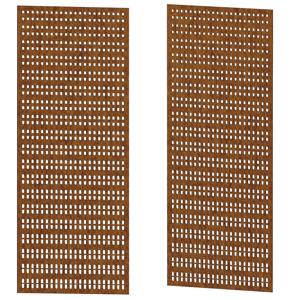 Fovere - Acoustic panel Openwork 3D Model