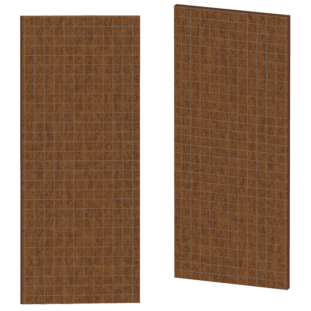 Fovere - Acoustic panel v-cut 3D Model