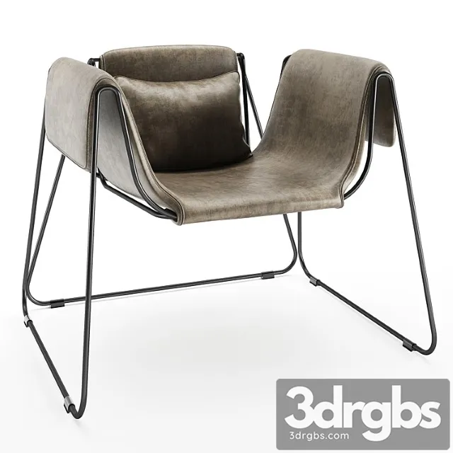 Frag arche armchair by stefania andorlini 3D Model Free