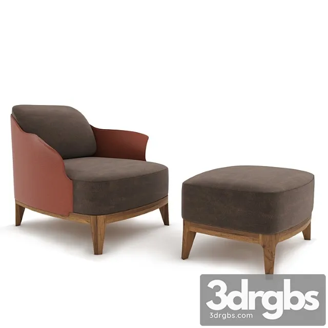 Frag cocoon l armchairs set 3D Model Free
