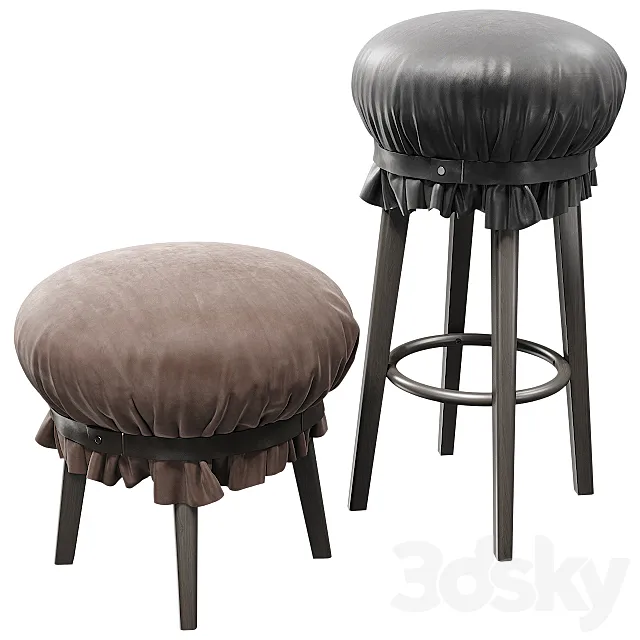 Frag popit pouf 3DModel