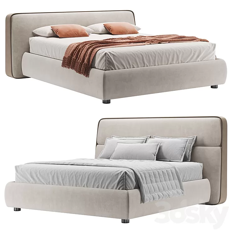 FRAME Bed By Giorgetti 3D Model Free