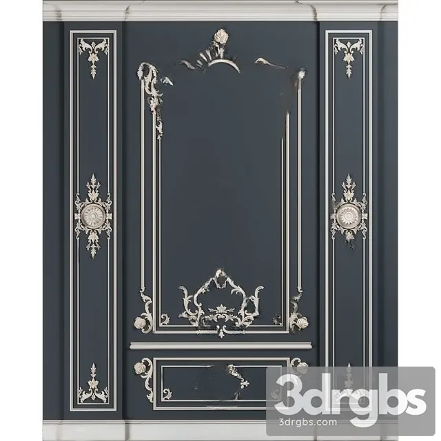 Frame For Gypsum 3D Model Free