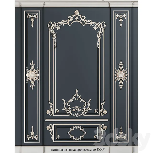 Frame for gypsum 3DModel