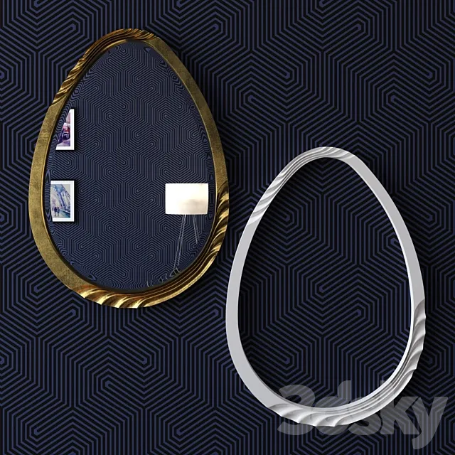 Frame for mirrors paintings. 3D Model