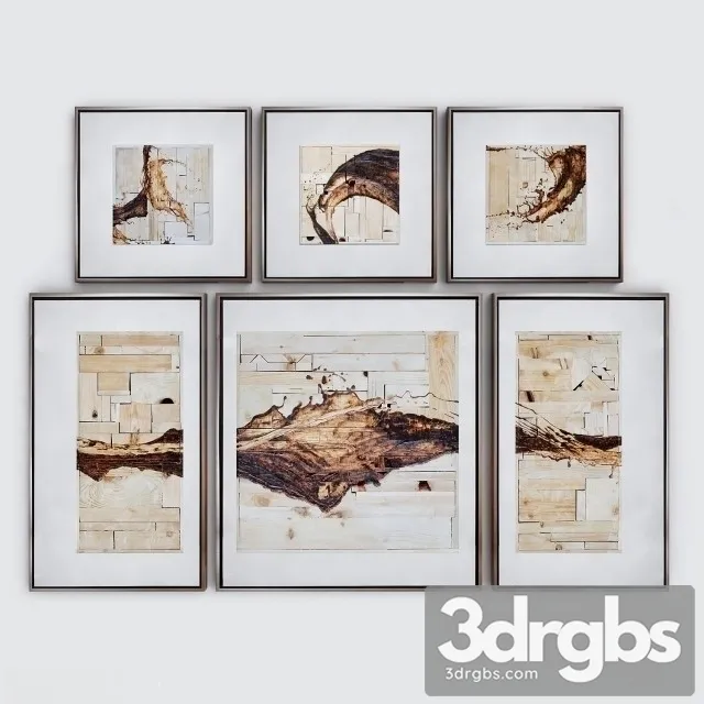 Frame Set 04 3D Model Free