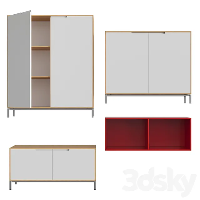 Frame Storage 4660_4661 3D Model