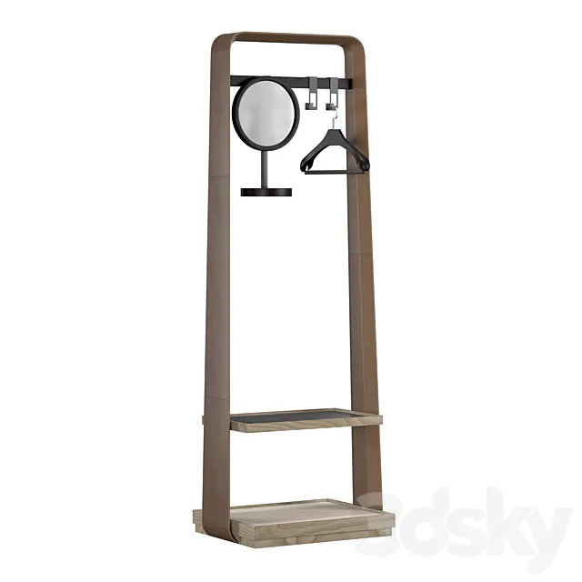 Frame Valet stand by Giorgetti 3D Model