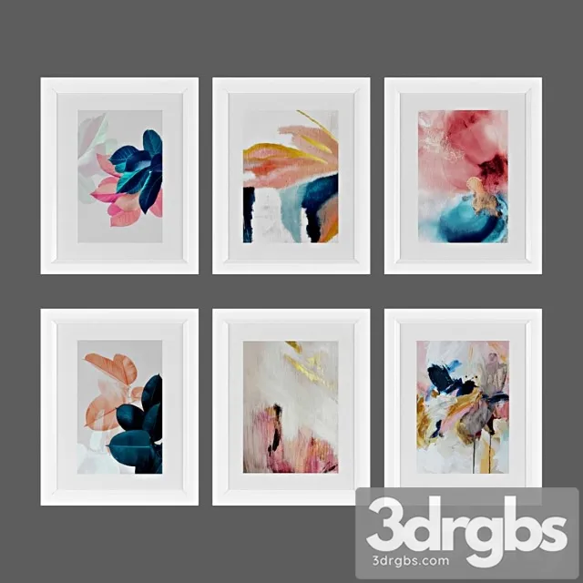 Framed art prints vol.2 3D Model Free