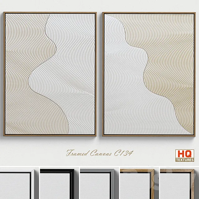 Framed Canvas C-134 Free Download