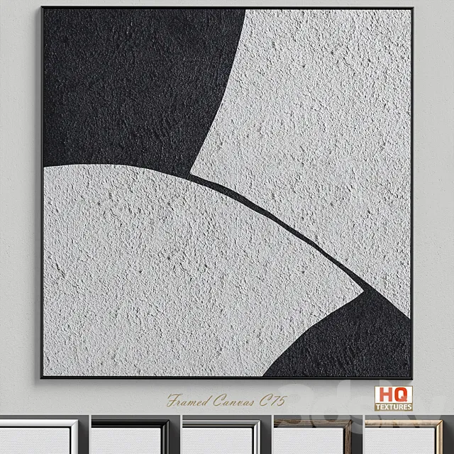 Framed Canvas C-75 3DModel