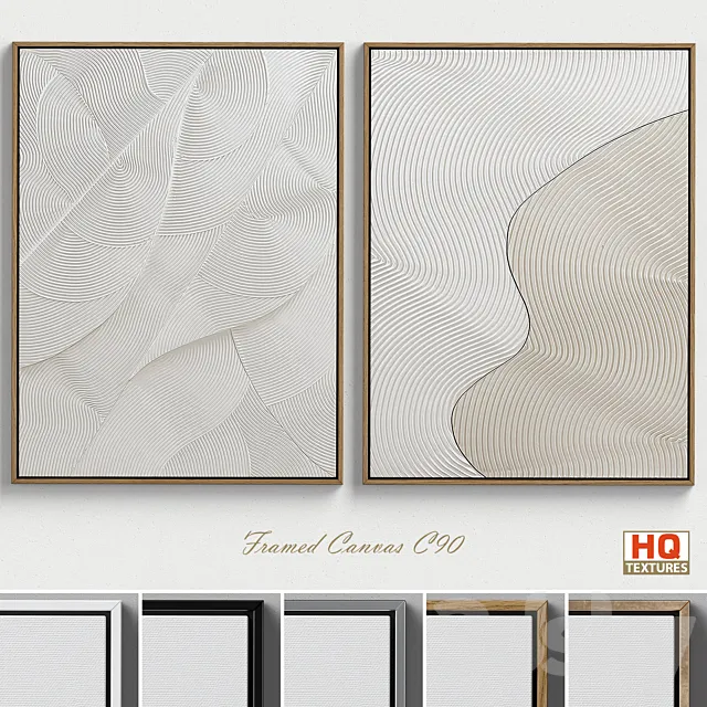 Framed Canvas C-90 3DModel