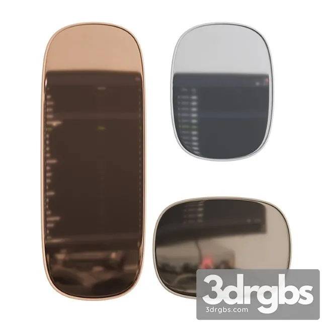 Framed mirror 3D Model Free