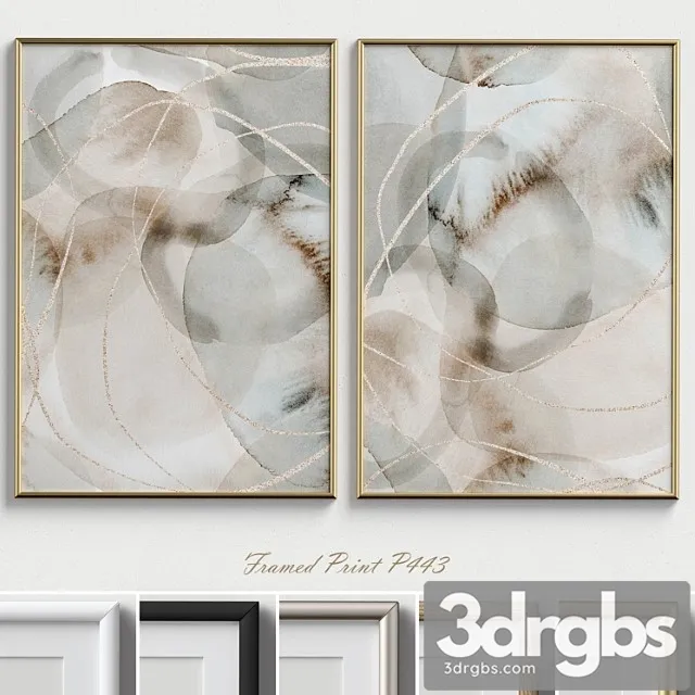 Framed Print 443 3D Model Free