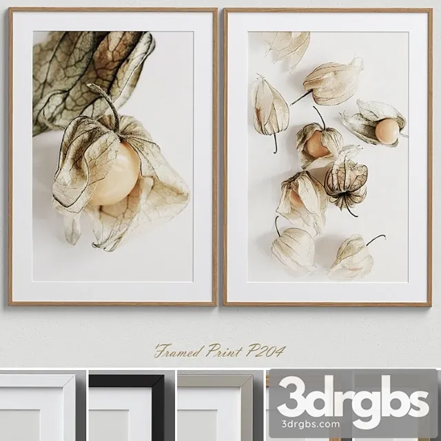 Framed print p-204 3D Model Free