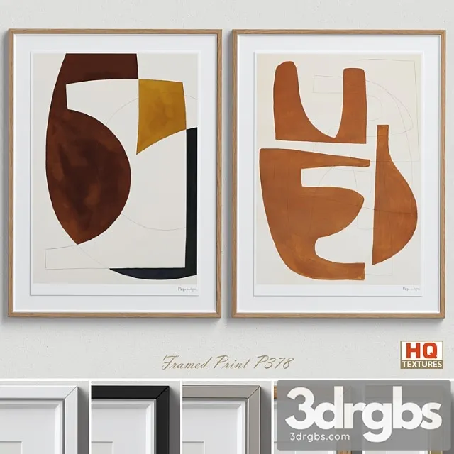 Framed Print P 378 3D Model Download