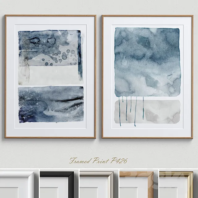 Framed Print P-426 3D Model