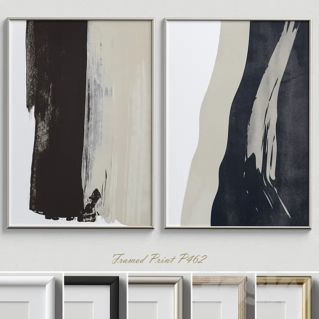 Framed Print P-462 3D Model