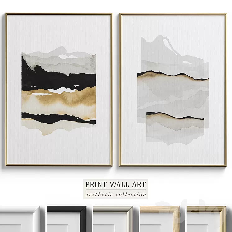 Framed Print P-540 3D Model