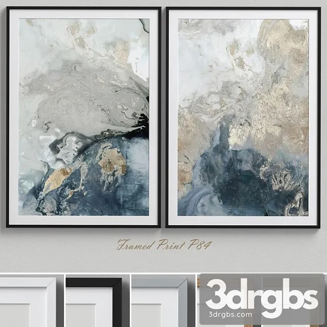 Framed Print P 84 3D Model Free