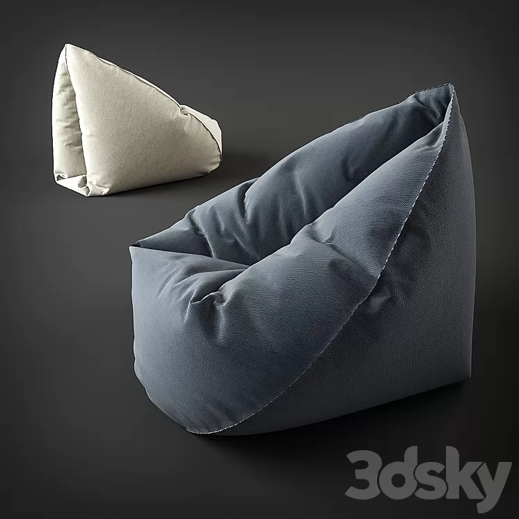 Frameless chair 3D Model