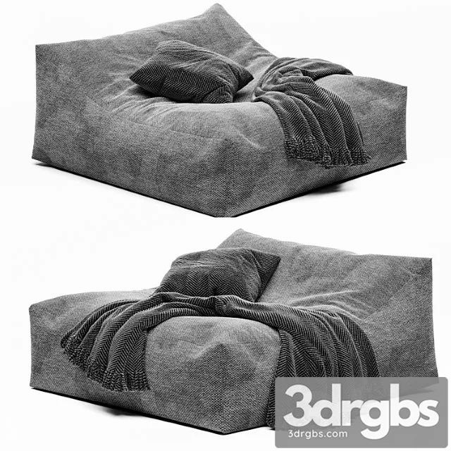 Frameless recliner chair