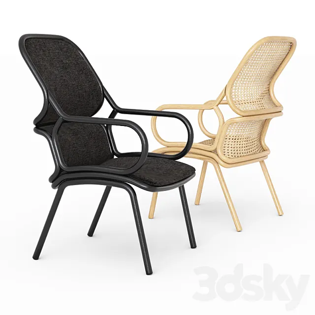 Frames chairs by Jaime Hayon for Expormim 3DModel