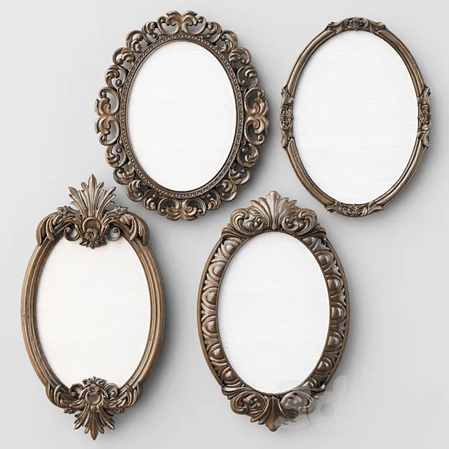 Frames frame. Set 3 3DModel