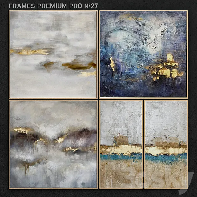 Frames Premium PRO No. 27 3D Model
