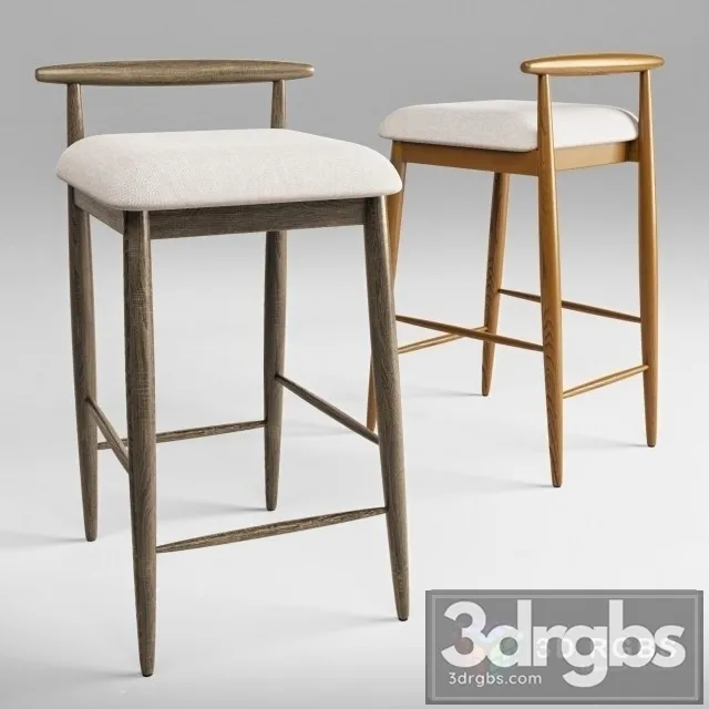 Framework Counter Stool 3D Model Free