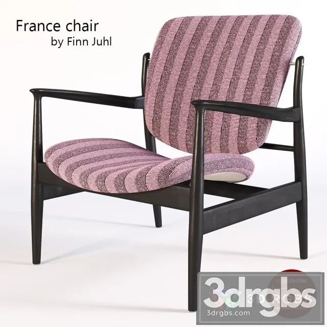 France Chair By Finn Juhl 3D Model Free